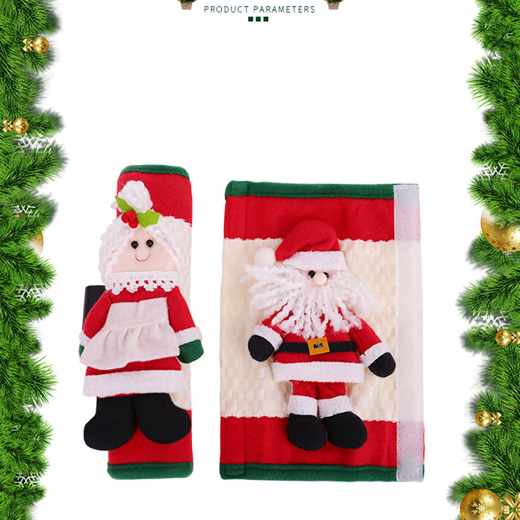 Christmas Refrigerator Glove Decoration New