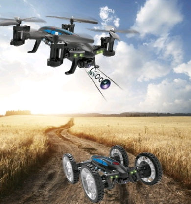 OTRC FY602 2-in-1 RC Drone Car – Flying Quadcopter & High-Speed 4WD with HD Camera