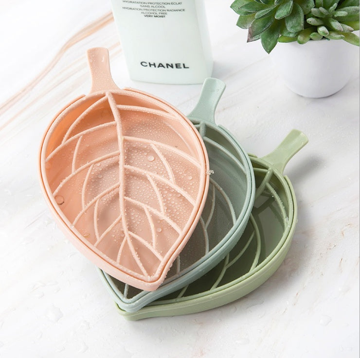 Double Plastic Soap Box with Drain – Bathroom Soap Holder
