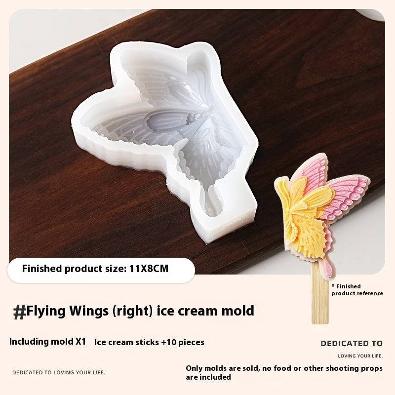 Ancient Style Cultural And Creative Ice-cream Mould Edible Silicon