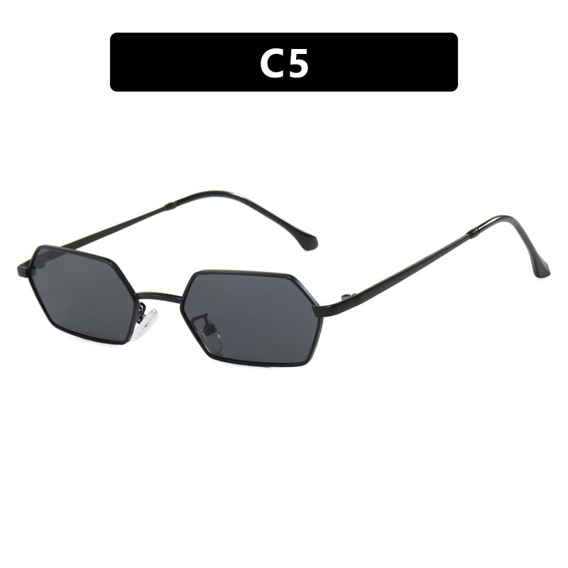 Women's Fashion Polygonal Sunglasses – Personality Statement Geometric Eyewear