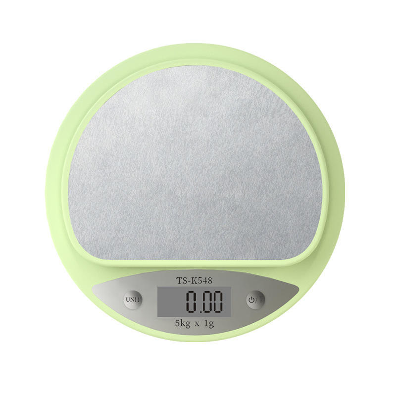 Digital Kitchen Scale – 5kg Capacity with LCD Display (Green)