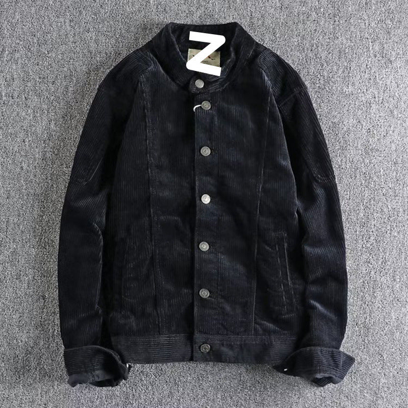 New Corduroy Youth Single-breasted Jacket