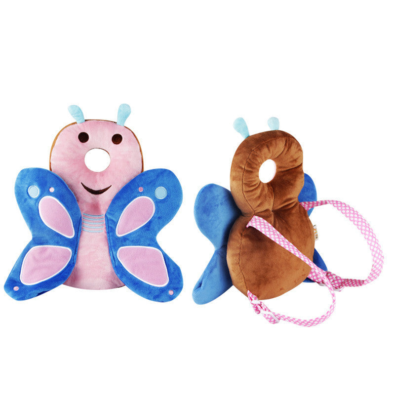Baby Head Protection Pad – Cute Beetle Design for Crawling & Walking Safety
