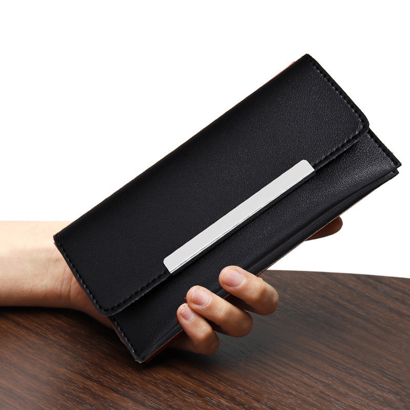 European & American Style Women's Large-Capacity Clutch Wallet