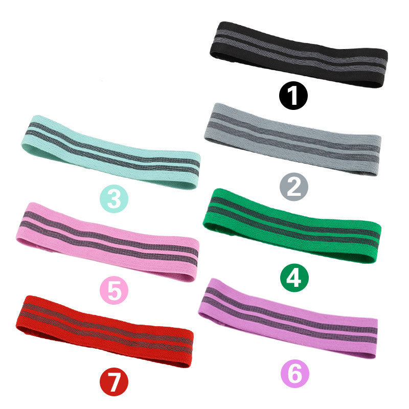 Fabric Resistance Bands Set – Non-Slip Hip Circle Bands