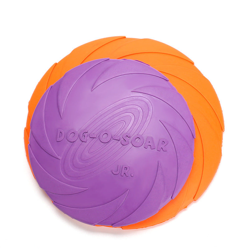 Natural Rubber Dog Flying Disc Toy