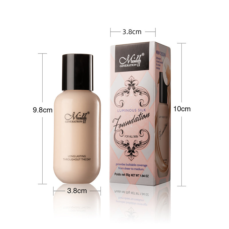 Silicone Based Concealer Foundation Long Wear Formula