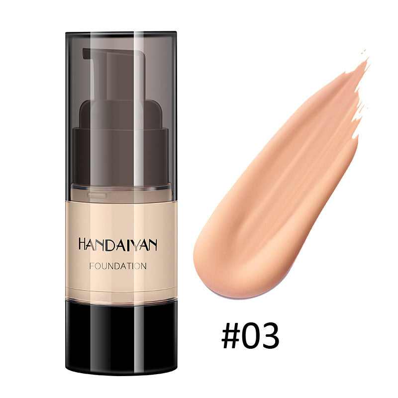 Silicone Full Coverage Liquid Foundation For Dark Skin