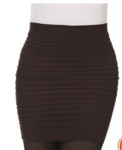 Women’s High-Waist Mini Skirt – Summer Thin Candy-Color A-Line
