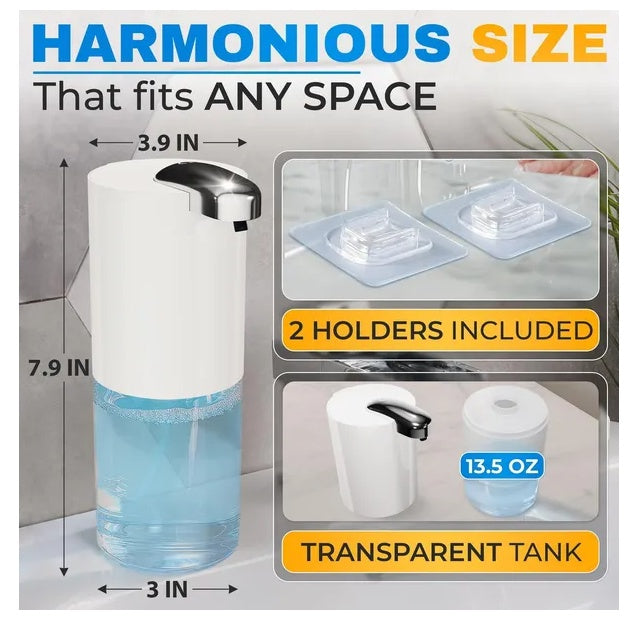 Automatic Touchless Soap Dispenser – 13.5 oz Hand Soap Pump