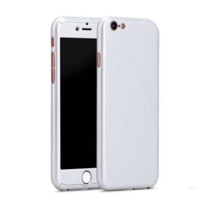 360° Full Protective Case Cover with Tempered Glass for Galaxy J Series (J2, J3, J5, J7, Prime & Pro Models)