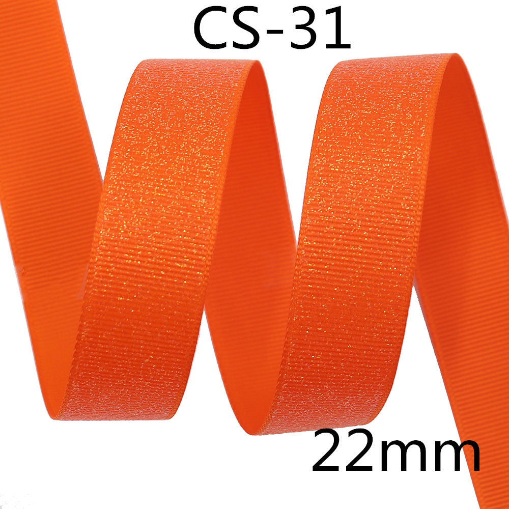 Silk Ribbon Gift Packaging Glitter Webbing 10 Yards