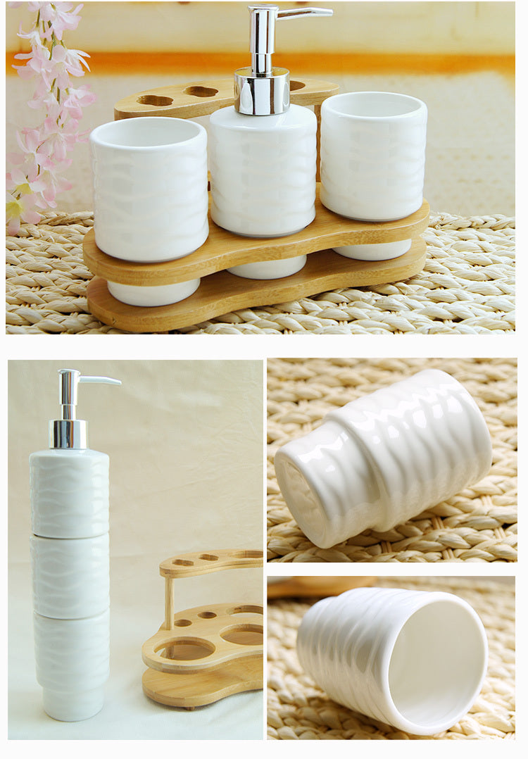 Bathroom Accessories Set – Complete Home Bath Essentials Kit