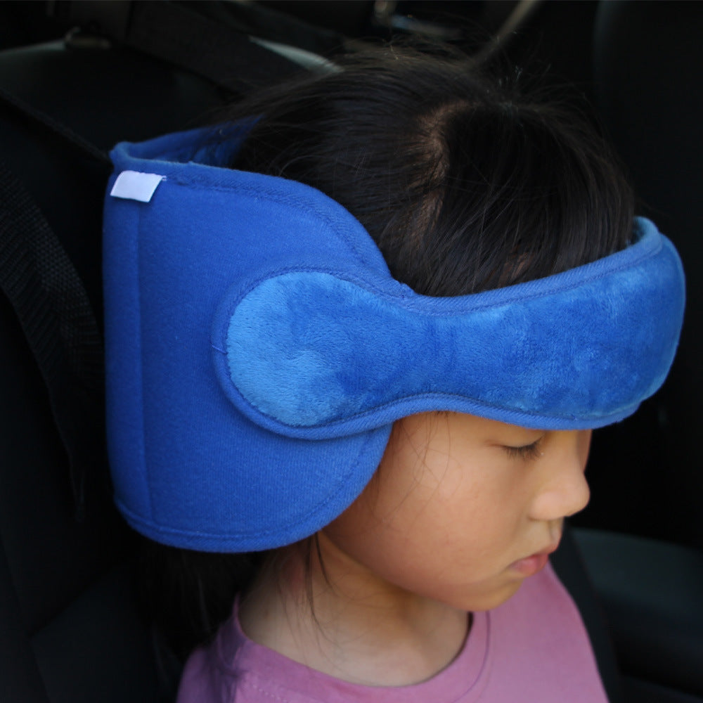 Unisex Baby Car Seat Head Support Pillow Polyester Cotton