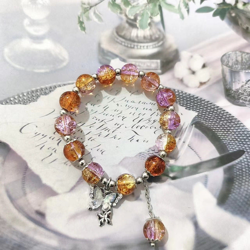 Chinese Style Bamboo Leaf Bracelet For Women