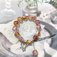 S149 Butterfly Glazed Bracelet