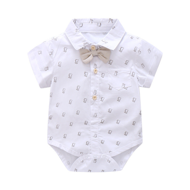Boys Autumn Three Piece Cotton Suit Regular Fit Formal Wear