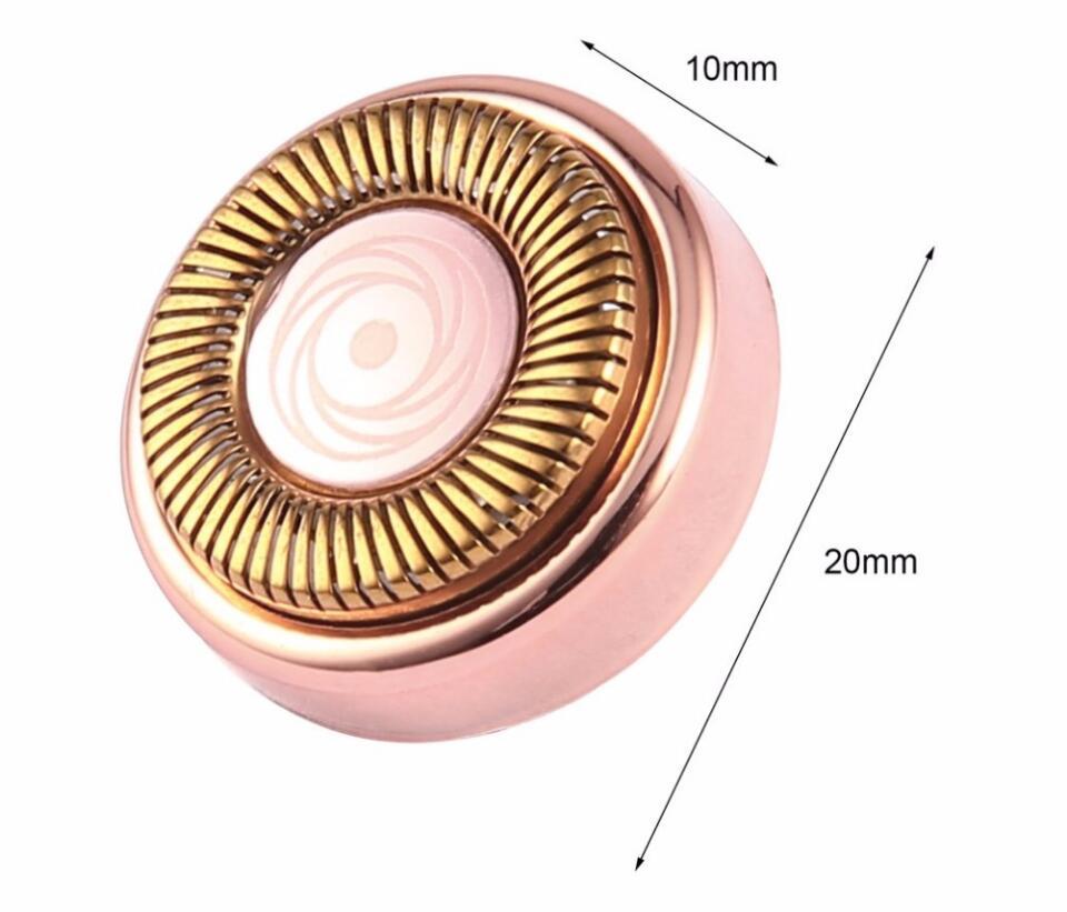 Gold Plated Facial Hair Remover – 18K Gold Plated Head