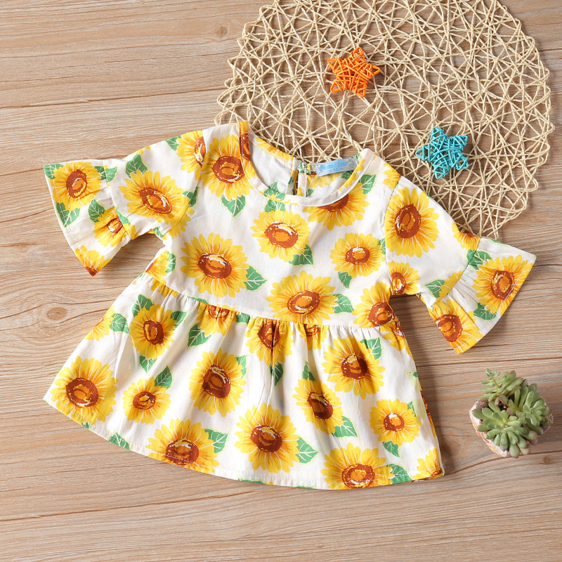 Girls Floral Dress