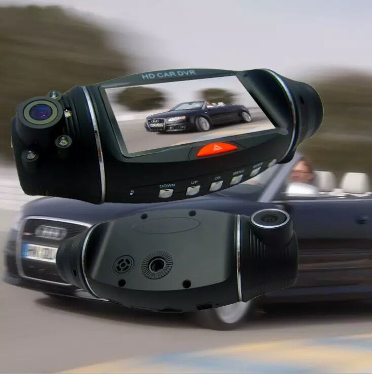 HD Dash Cam with GPS – Night Vision, Gravity Sensor, Loop Recording