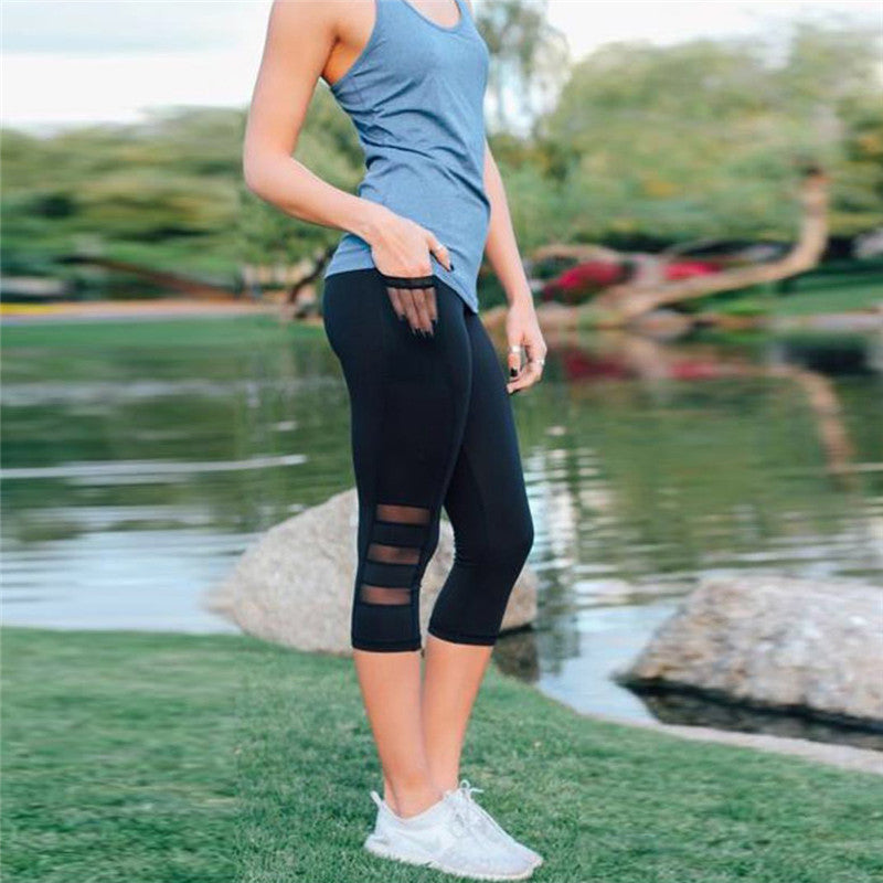 High-Performance Sports Yoga Pants – Women's Compression Fitness Leggings