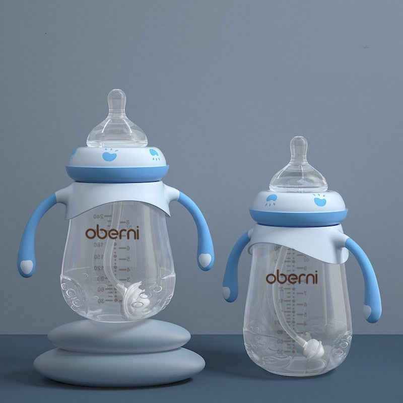 Wide Caliber Anti-Colic Baby Bottle – Spill-Resistant, Baby-Safe Feeding Bottle