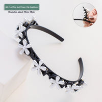 Three Pearl Silver Headband