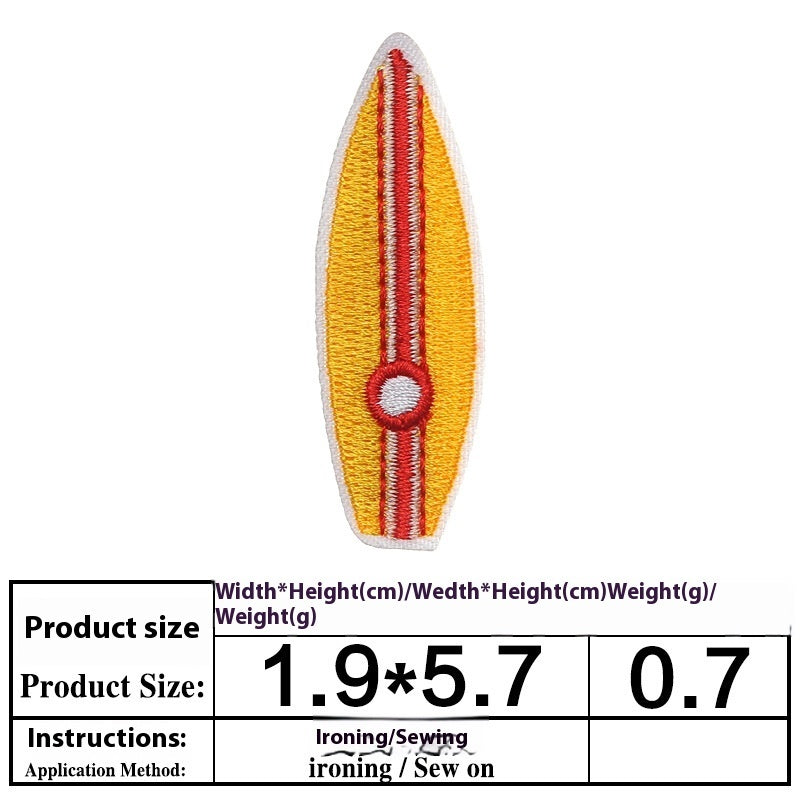 Embroidered Cloth Stickers – Decorative Patches for Clothes, Shoes, and Bags