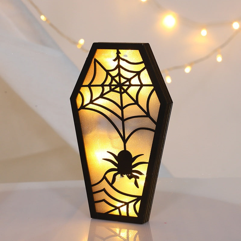 Wooden Halloween Ghost Festival Decoration