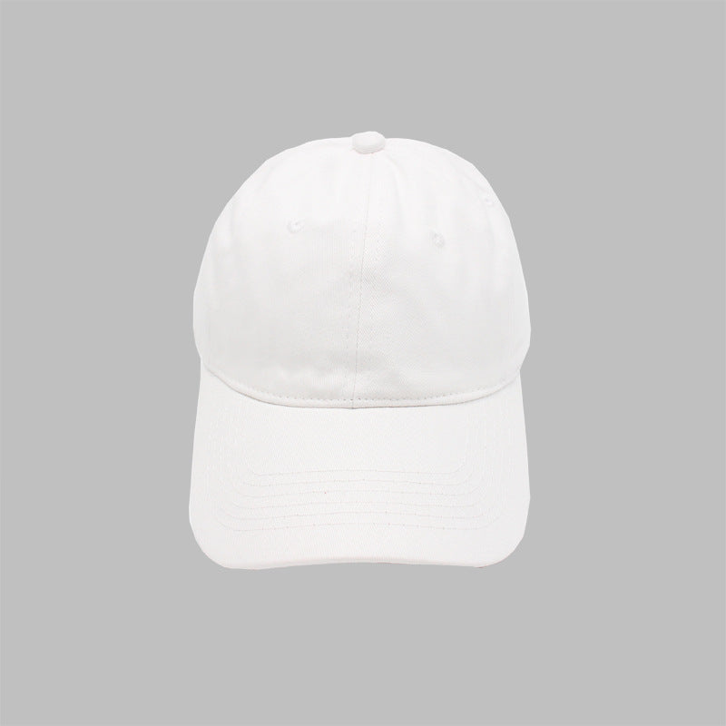 Embroidered Print Adjustable Versatile Baseball Cap