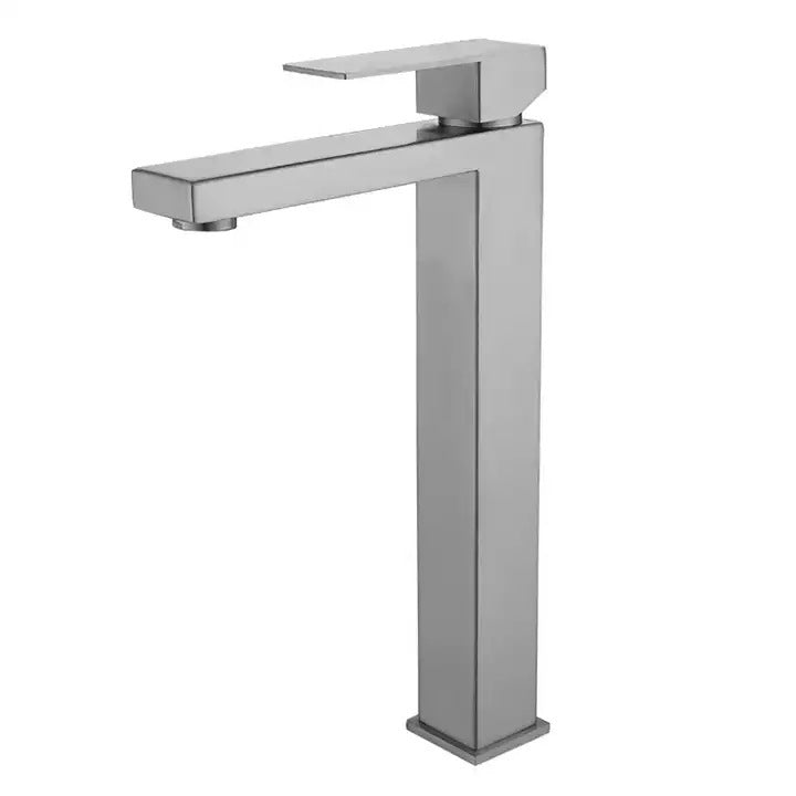 Faucet Bathroom Brushed Bathroom Golden Basin Faucet