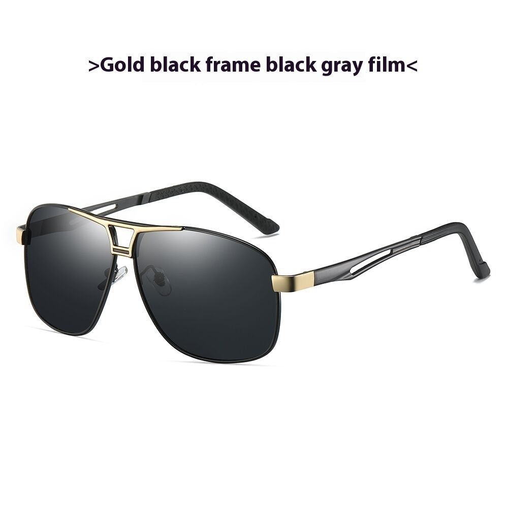 Men's Day and Night Dual-Use Photochromic Driving Sunglasses