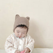 Knitted Ear Protection For Autumn Baby