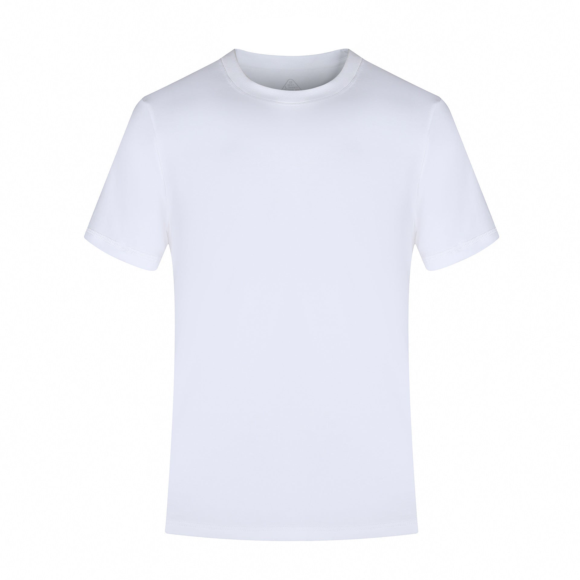 Men's Solid Color Long-Staple Cotton Regular Fit Tee