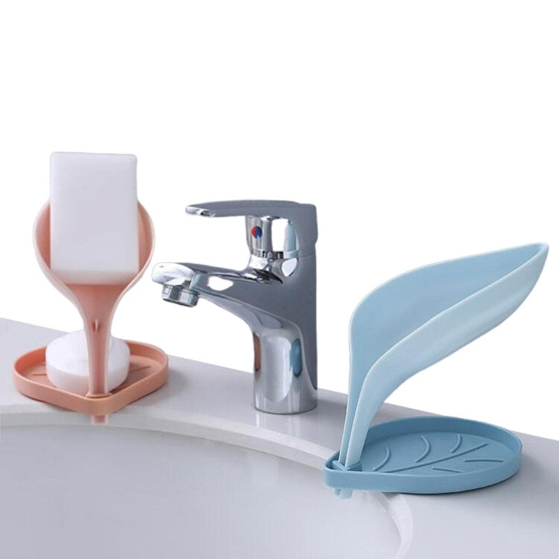 Bathroom/Toilet Soap Dish – Wall-Mounted, Self-Draining Holder