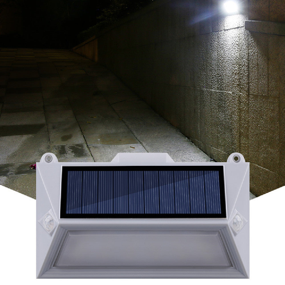 Solar Outdoor Human Body Induction Guide Step Light