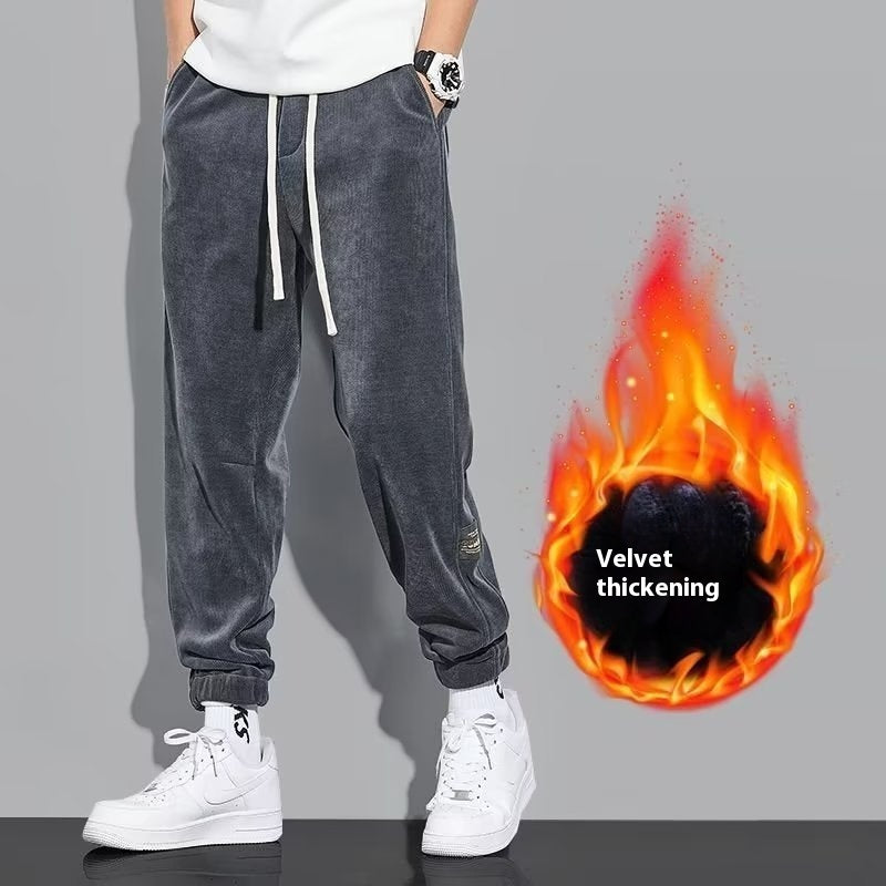 Men’s Casual Corduroy Sweatpants – All-Match Style
