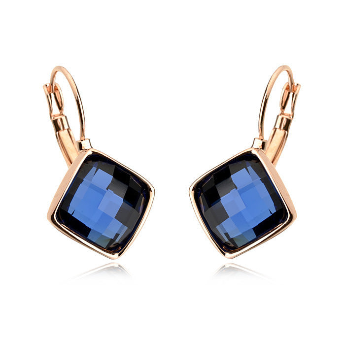 Korean Style Graceful Earrings Simple Square