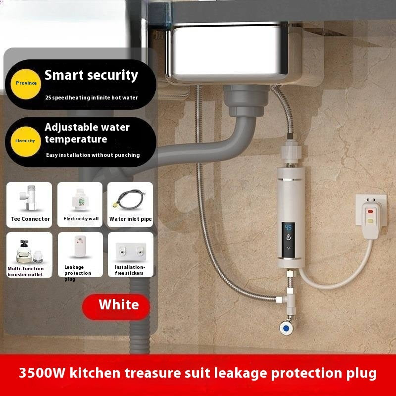Instant Electric Water Heater Kitchen Toilet