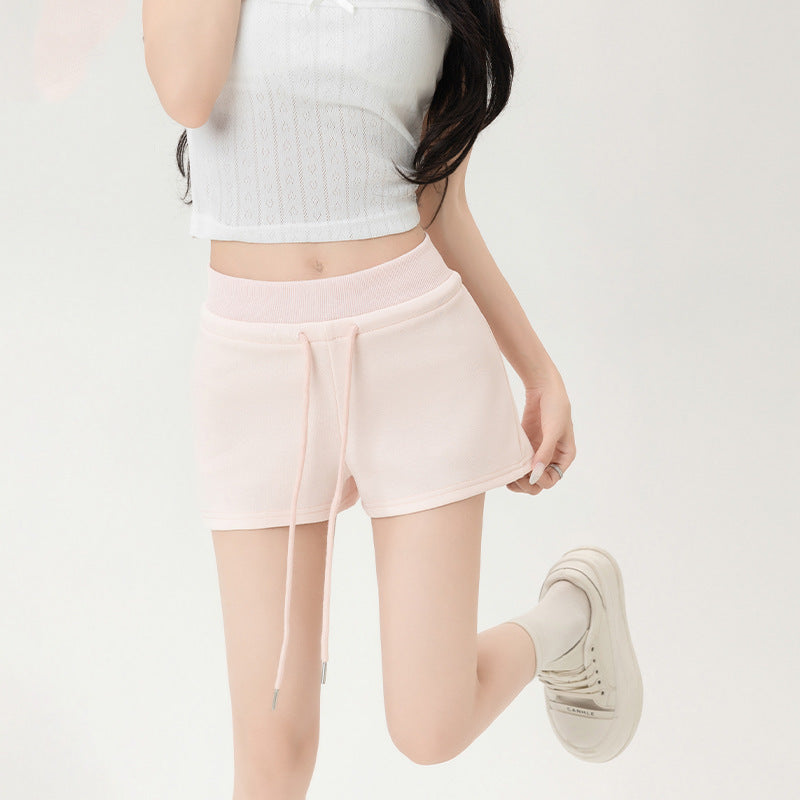Women’s Korean Style Cotton Casual Shorts – Multiple Colors