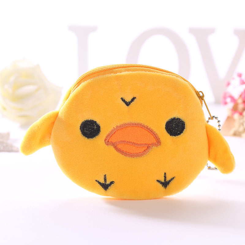 Plush Cute Cartoon Coin Purse & Women’s Cloth Key Case