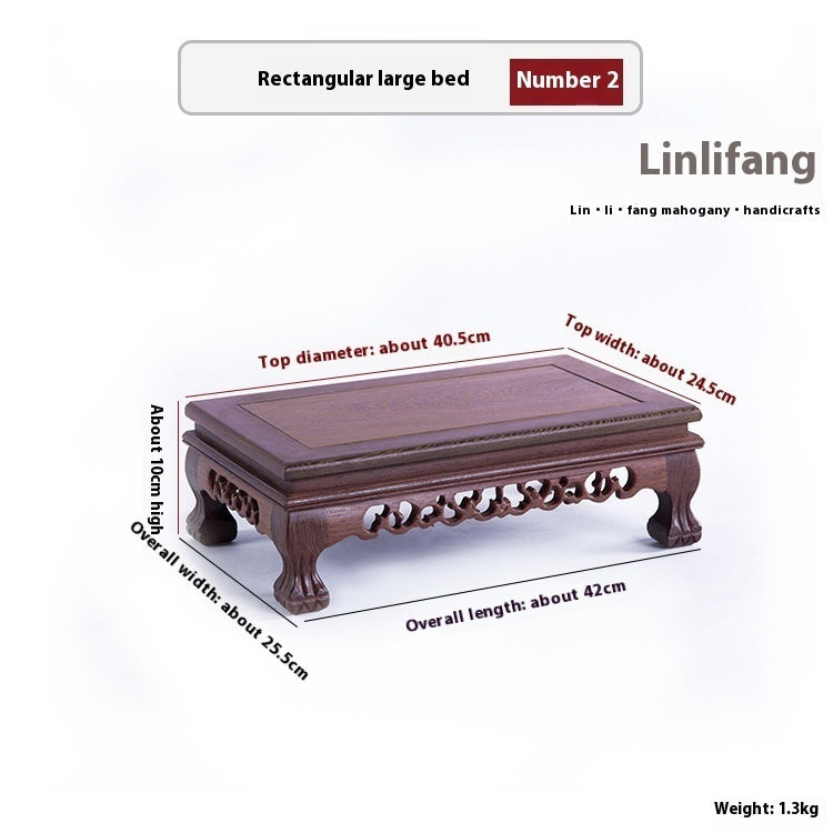 Door Frame Decoration Base Home Carving Solid Wood Crafts Bracket