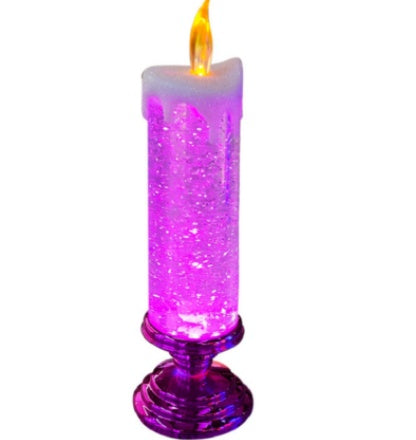 Decorative Handicraft Night Light Colorful Dream Crystal Candle