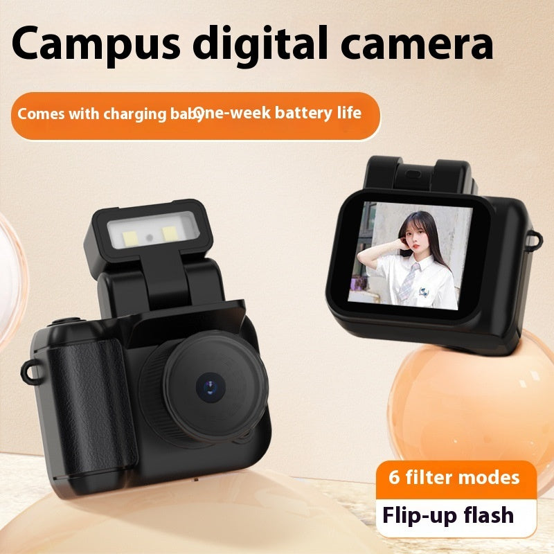 Portable Retro Travel Camera – Compact Point-and-Shoot for Beginners