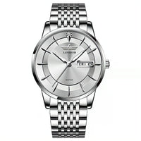 SG868 mens white silver edge