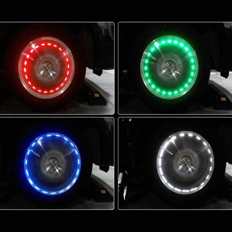 LED Wheel Rim Lights for Cars & Motorcycles – RGB, Waterproof
