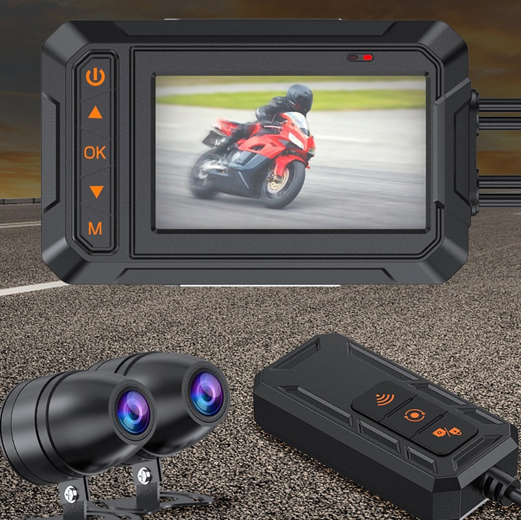 Motorcycle Dash Cam – Remote Monitoring Driving Recorder