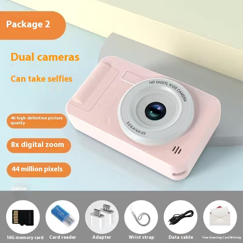CCD Digital Camera – Portable HD Student Camera for Kids, Kindergarten Gifts & Mobile Photography