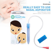 Baby Mouth Suction Nasal Aspirator – Gentle Nose Cleaner with Anti-Backflow Design
